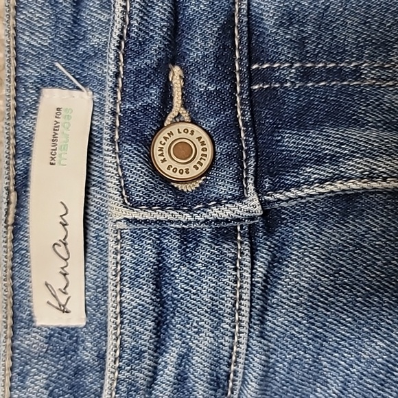 KanCan High Rise Ripped Cropped Jean - Picture 6 of 9